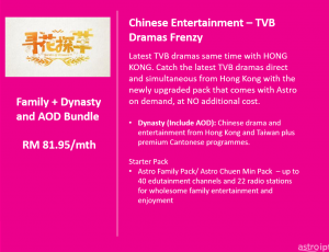 Astro Package Chinese Entertainmemt