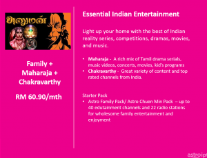 Astro Package Indian Entertainmemt