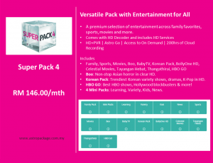 Astro Package - SuperPack 4 Detail