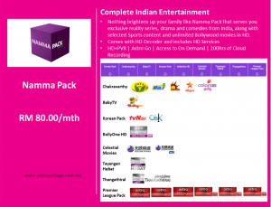 Astro Package Value Pack Namma Detail