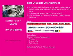 Starter Pack Sports Detail